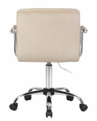 Офисное кресло для персонала ДОБРИН ТЕРРЙ Бежевый велюр МДЖ9-10 / DOBRIN TERRY MJ9-10