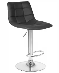 Стул барный ДОБРИН ТАИЛОР экокожа Серый / DOBRIN TAILOR