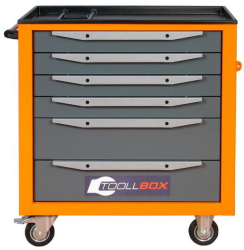 Тележка инструментальная ТБС-6 оранжевый / TBS-6