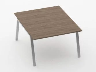 Л-образный металлический каркас с траверсами Дека 74.145.12 К Металлик матовый муар / Deka