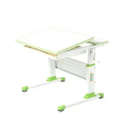Школьная парта РИФФОРМА Комфорт-80 Белый Зеленый / RIFFORMA Comfort-80