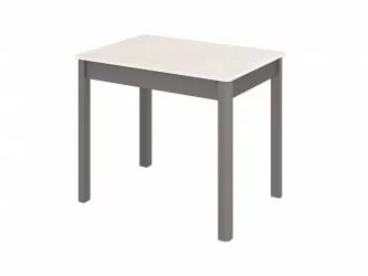 Стол обеденный раскладной Орфей 44 Бетон крем-Оникс