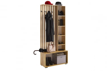 Прихожая Бери МПР-021 Дуб крафт золотой/графит / MPR-021