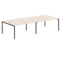 Стол четырехместный КСТЕН-С КСВСТ 3214 Бук тиара/антрацит / XTEN-S XWST