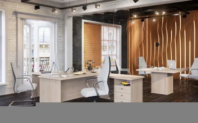 Кабинет руководителя Раут №5 Дуб Девон / Raut