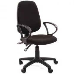 Кресло ЕЧаир-318 АЛ 506143 Черное / EChair-318 AL