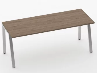 Стол прямой Дека Л-обр. каркас 73.07.18 Дуб Верцаска / Deka