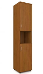 Шкаф для документов узкий Р.П-4 Серый