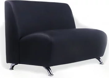 Диван экокожа Интер хром 2х местный Еуролине 912 / Euroline