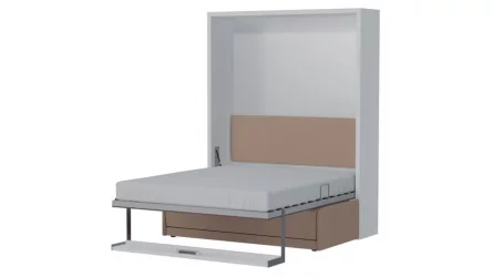 Кровать-трансформер Малевич К 1600 Белый Дуб Сантана Либерти 5