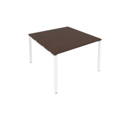 Переговорный стол (1 столешница) Метал Сйстем Б.ПРГ-1.2 Венге/Белый / Metal System