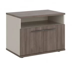 Тумба под оргтехнику Нев Лине НЛН36348031 Дуб шамони темный / New Line NLN36348031