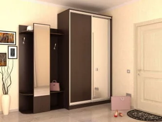 Шкаф купе 2-ух дверный Хит-23-14-15 Аруба Венге