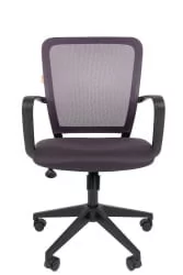 Кресло для оператора Чаирман 698 ТВ блаcк Серое / Chairman TW black