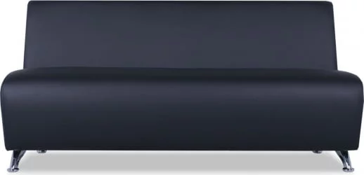 Диван Интер хром 3х местный (П2 еуролине 990) / (P2 euroline