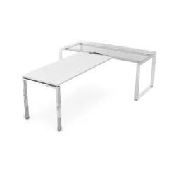 Брифинг-приставки ГЛОСС ЛИНЕ НБП-П.004 Белый Премиум / GLOSS LINE