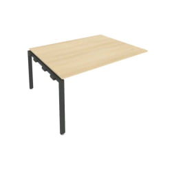 Проходной наборный элемент переговорного стола Метал Сйстем Б.ППРГ-4 Акация/Антрацит / Metal System