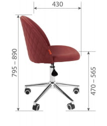 Компьютерное кресло CХАИРМАН ДОМ (Хоме) 118 Голубой / CHAIRMAN (Home)