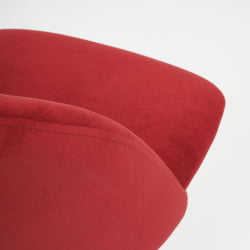 Кресло МЕЛОДЙ флок , бордовый, 10 / MELODY