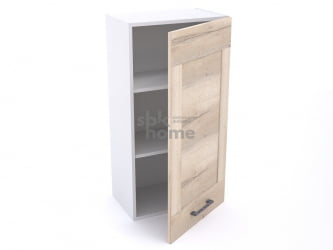 Шкаф 960 ШГ-50, Дублин (500*320*960) Дуб галифакс белый, 21654