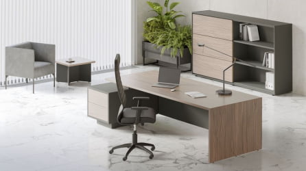 Стол кофейный ДЭЛИ ДЛИ37260632 Орех Антрацит / DALI DLI37260632