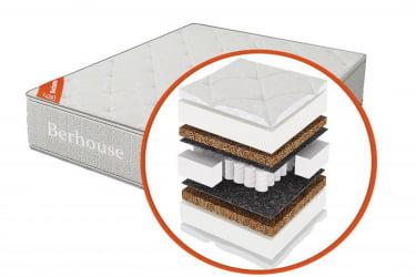 Матрас Мега холкон-кокос (Берхоусе) Размер: 800х1600 мм / Mega (Berhouse)