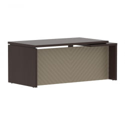 Стол руководителя левый Торр ЛУКС ТЛCТ 189 Л Венге Магия Капучино / Torr LUX TLCT L