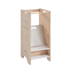 Детский стул из дерева Микуна Тротта МОНТ-1872 Ватервоод/Вхите / Micuna Trotta MONT-1872 Waterwood/White