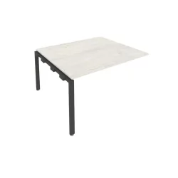 Проходной наборный элемент переговорного стола Метал Сйстем Б.ППРГ-3 Наварра/Антрацит / Metal System