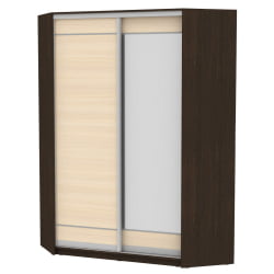 Шкаф-купе ЙА-198х1250-1(Венге-ДМ-Д1Д2) / YA-198х1250-1(Венге-ДМ-D1D2)