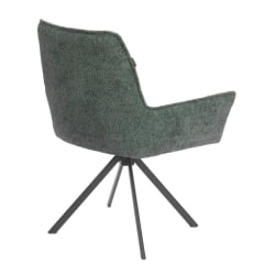 Стул Мурано/Мурано опора 360, букле, изумруд-опал (Бетсй) / Murano/Мурано (Betsy)