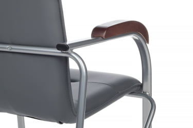 Стул Самба с деревянными подлокотниками СМБ-02 Серый / SMB-02