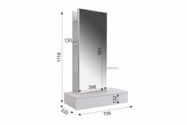 Трюмо Мария СТМ-01 Дуб сонома / STM-01