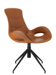 Стул Еверпроф Фреедом Экокожа Коричневый / Everprof Freedom