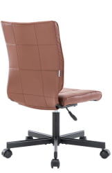 Кресло для персонала Еверпроф ЕП-300 Экокожа Коричневый / Everprof EP-300