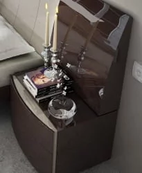 Тумба прикроватная ФЕНИCИА Мобилиарио А3002 БАРCЕЛОНА Шоколад / FENICIA Mobiliario BARCELONA