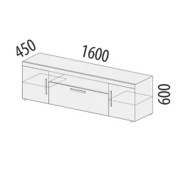 ТВ тумба Тиффани 600.02