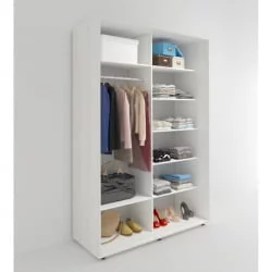 Шкаф Акцент-Дуэт Д 1000х600 Выбеленное дерево