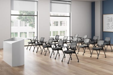 Кресло-конференц CЛИП ЕАСЙ Т202347 пдл ЧЕРНЫЙ/ЧЕРНЫЙ / CLIP EASY