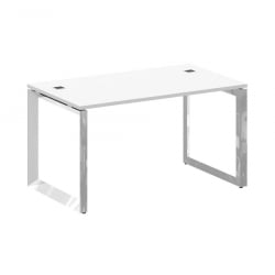 Стол рабочий руководителя на О-образном м/к ОНИКС ДИРЕCТ ЛУКС М-О.МО-СРР-3.8 Белый бриллиант / ONIX DIRECT LUX M-O.MO-SRR-3.8