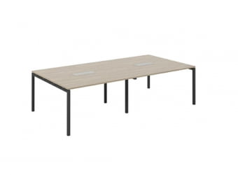 Стол переговорный Сигма СГ.274.ОД.44.АН Дуб темный Антрацит / Sigma SG.274.OD.44.AN