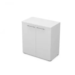 Шкаф низкий ГЛОСС ЛИНЕ 9НШ.023.1 Белый Премиум / GLOSS LINE