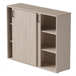 Шкаф-купе средний Еверпроф ЕВО 254Н002 Дуб Соната Кашемир / Everprof EVO