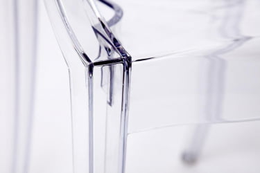 Кресло МЕДЭЛИОН (мод. 922) пластик, 56,5*53,2*92,5см, бесцветный / MEDALION (mod.