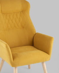Кресло Парлор Желтый
