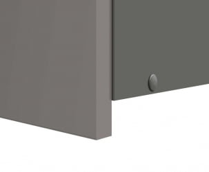 Кухонный гарнитур угловой Грейс 3 Оникс Кубанит