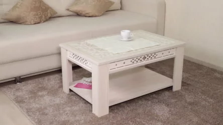 Стол в гостиную Агат 30.10 Сосна Астрид Ваниль