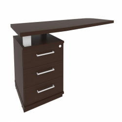 Тумба под оргтехнику Фирст КТП-2 (Л) Венге / First KTP-2 (L)