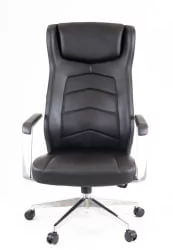 Кресло для руководителя Еверпроф Парламент Кожа Черный / Everprof Parlament
