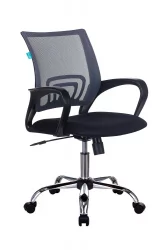 Кресло офисное Бюрократ CХ-695Н/СЛ/ДГ/ТВ-11 / CH-695N/SL/DG/TW-11